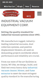 Mobile Screenshot of industrialvacuum.com